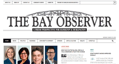 Desktop Screenshot of bayobserver.ca